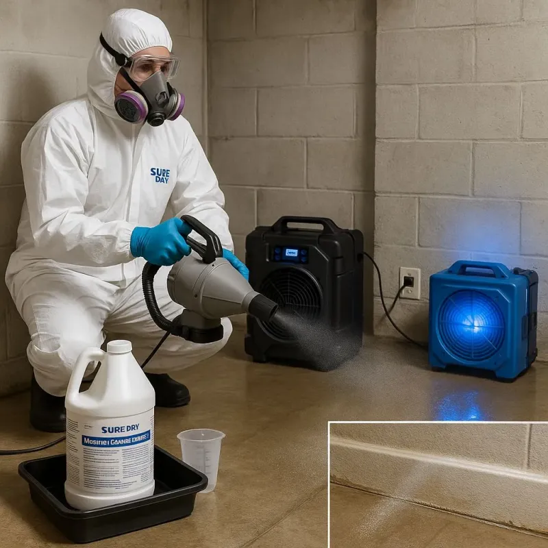 Sanitization and Odor Removal process in Seminole, FL